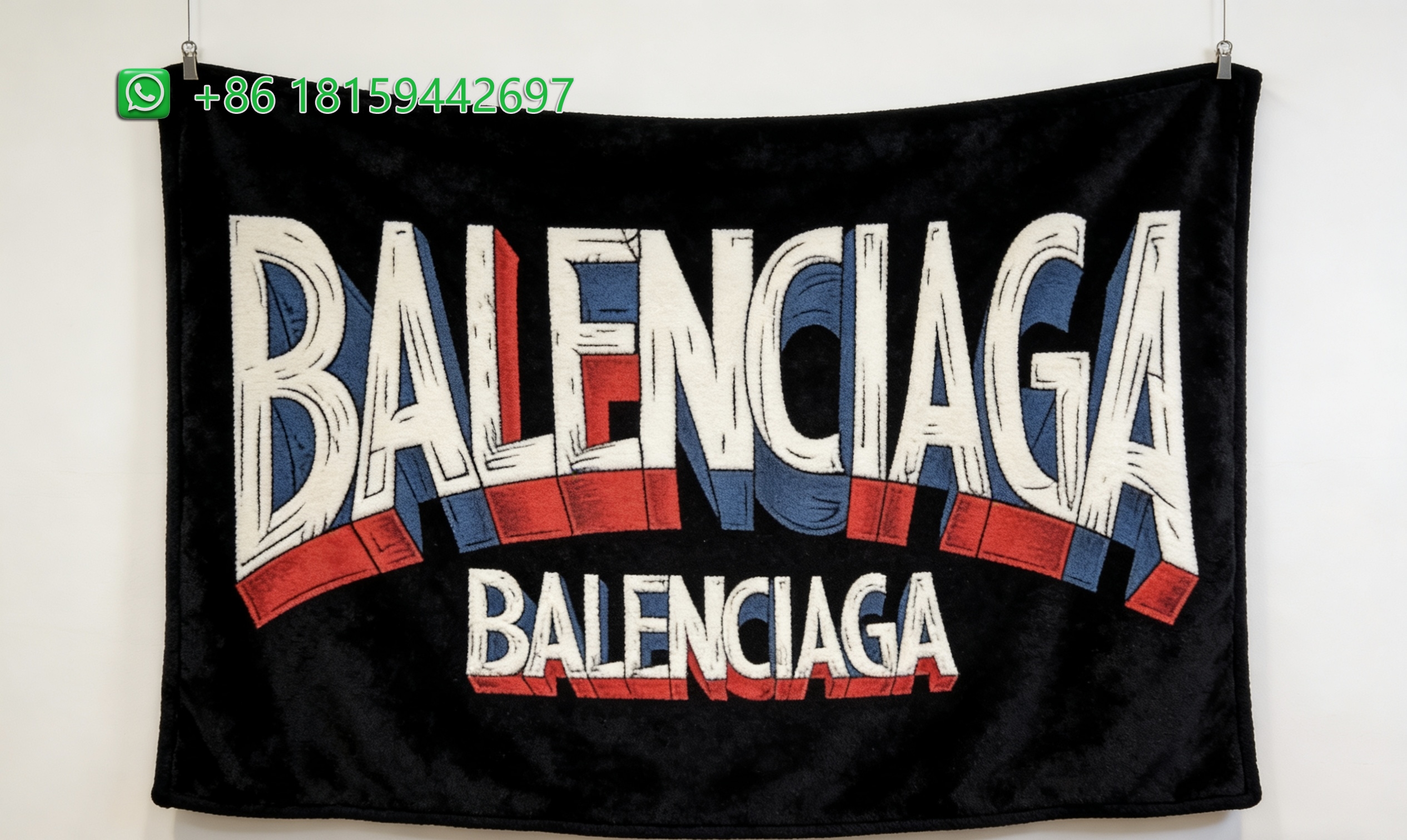 Balenciaga Throw Blankets